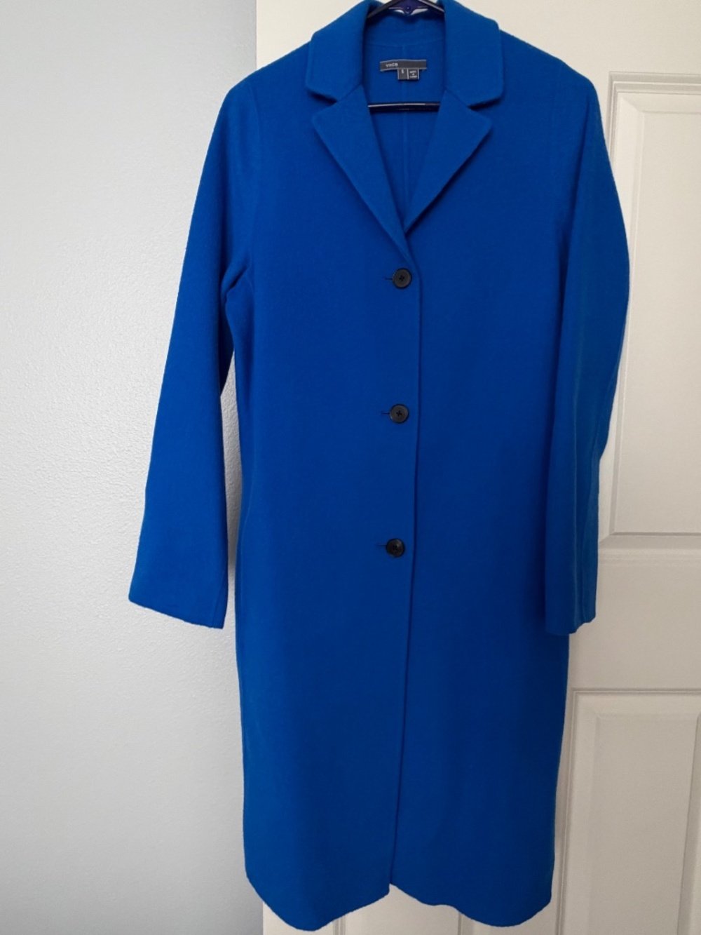 VINCE Wool-Blend Long Coat - Picture 2 of 5